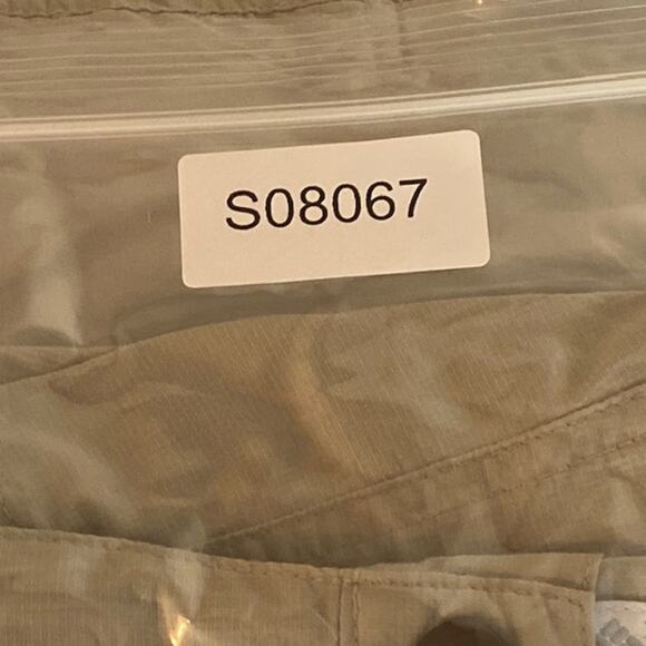 Columbia Mens Shorts Tan 100% Nylon Field Gear Pockets Medium - Picture 14 of 14